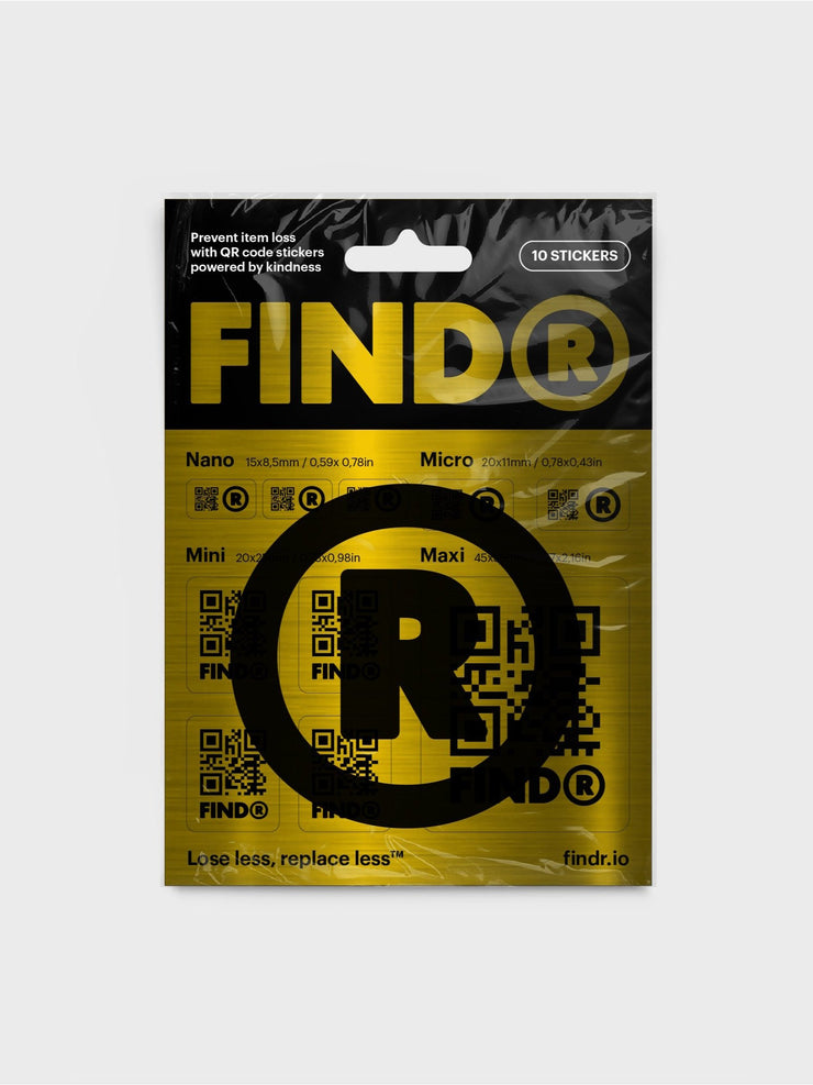 Sticker Flyer - Gold