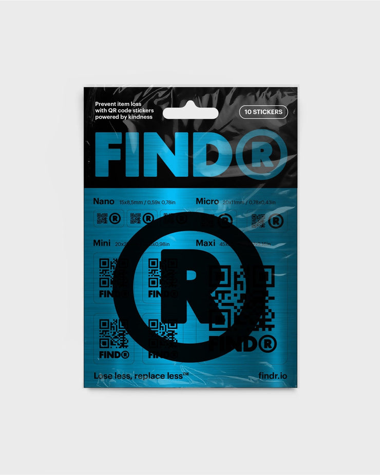 Sticker Flyer - Blue